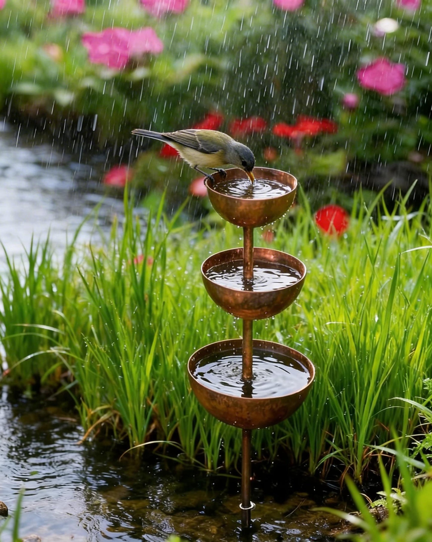 💖🎁2026 Mother's Day Gifts 50% Off--🎁Handmade Flower Garden Stake🐦